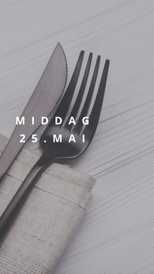 Middag på Støylen - De 4 årstider - 25. Mai