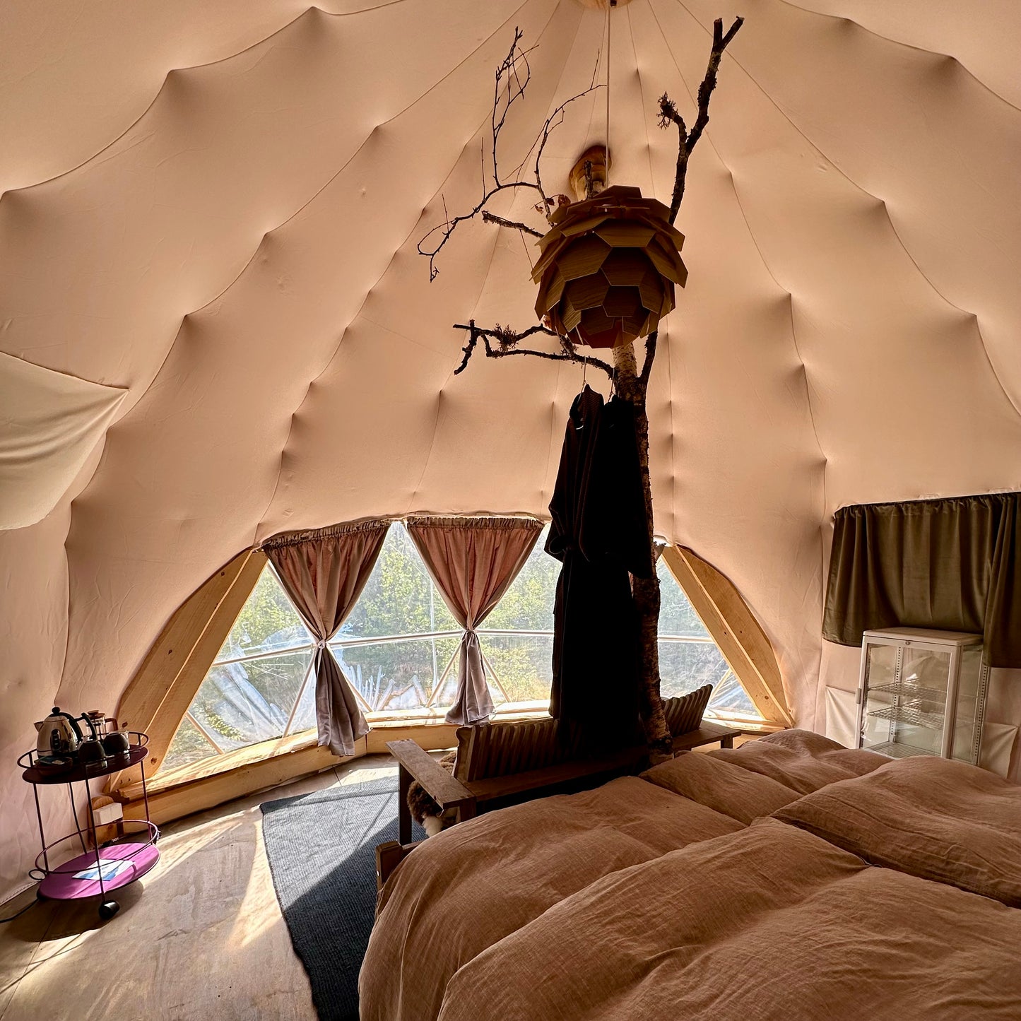 Eco-lux Nature Pod 20 m² – unik glamping i Setesdal | Brokkestøylen