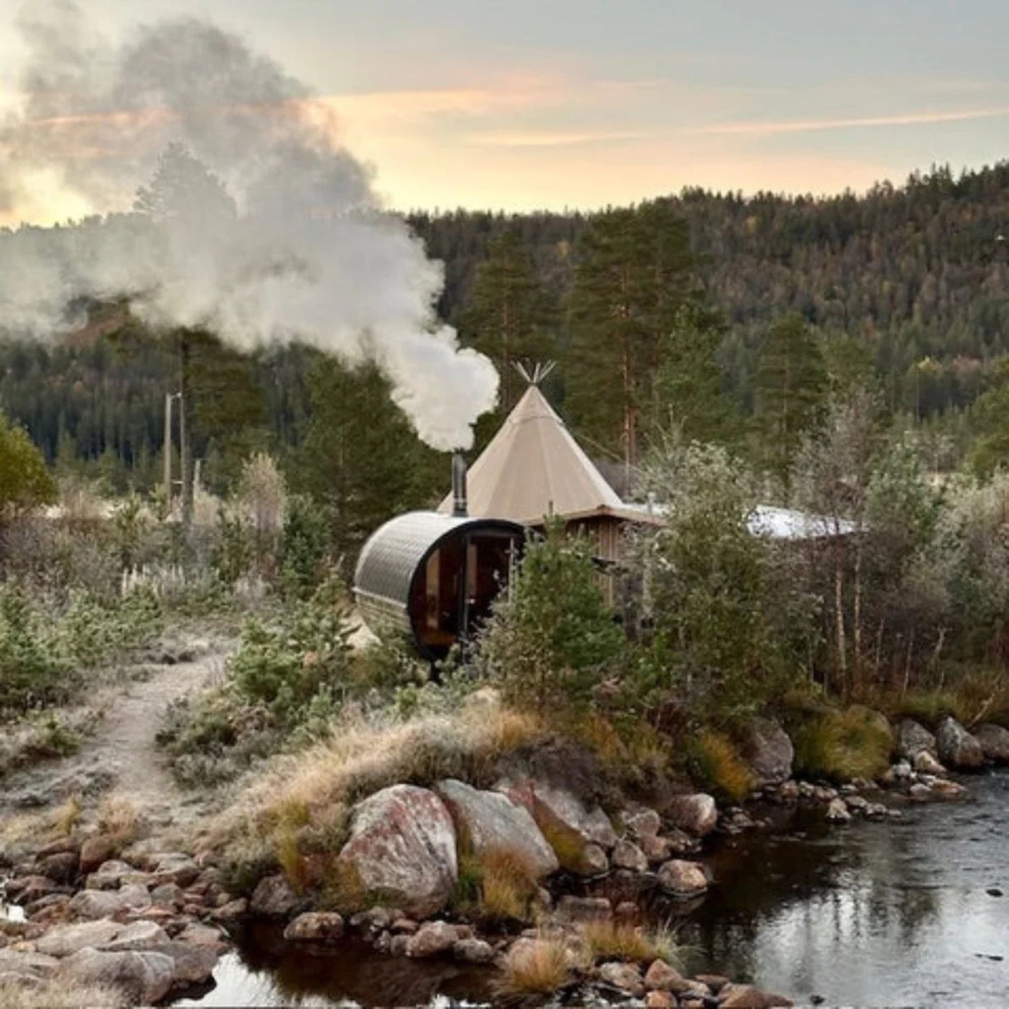 Eksklusiv dome i Setesdal - 30 m2 Self Service (pris per natt | minimum 2 netter)