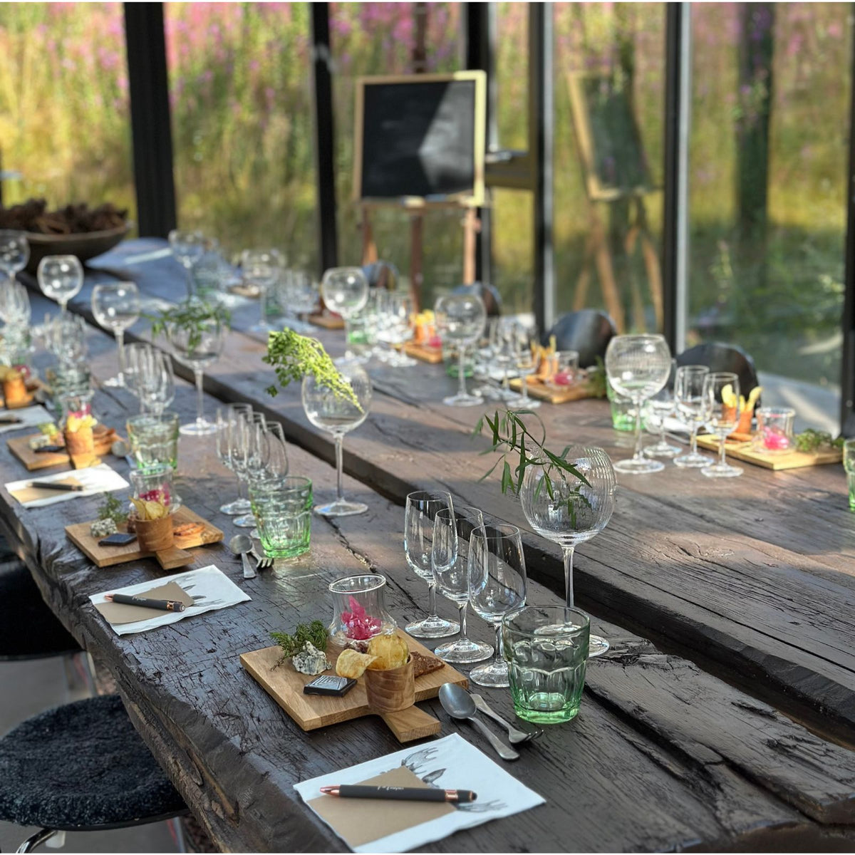 Overnatting ved Secret Dining & frokostkurv - for 2 personer