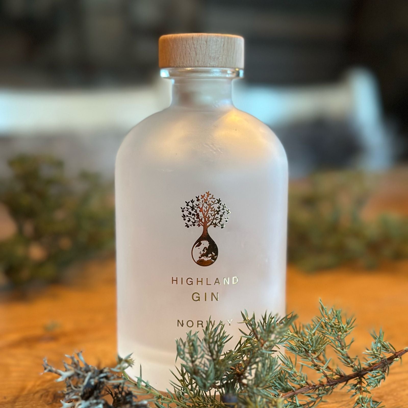 Vår prisvinnende gin som er produsert på Brokkestøylen i setesdal-