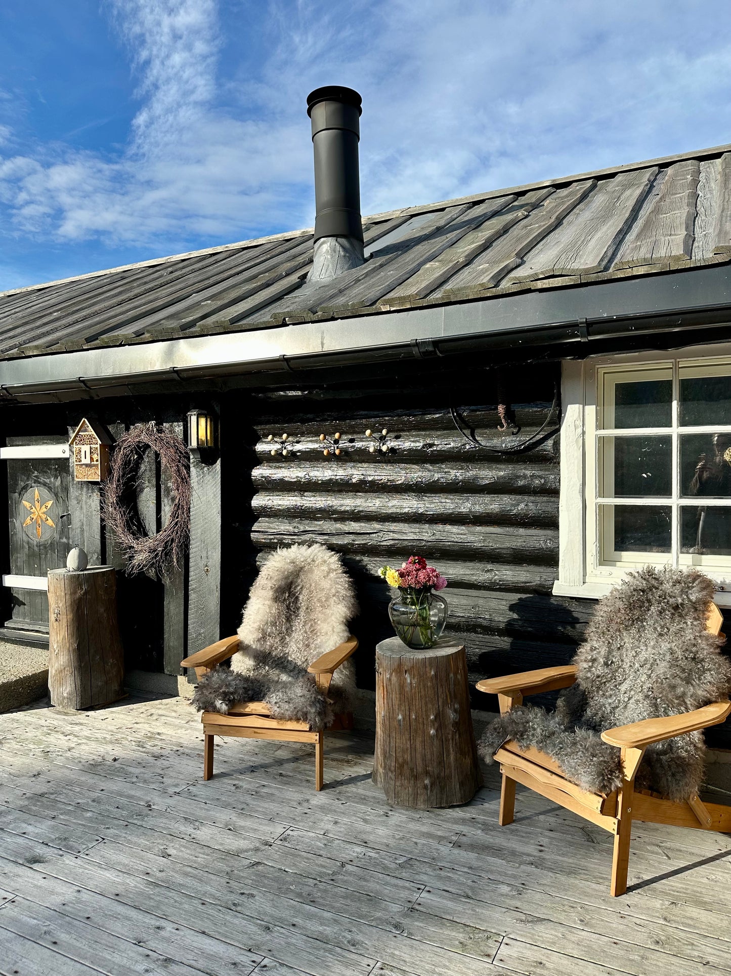 High End glamping inkludert 1/2 pensjon for 2 personer. Opphold én natt på Brokkestøylen i Setesdal