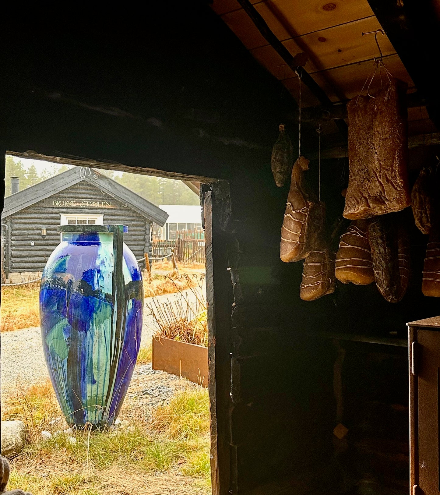 High End glamping inkludert 1/2 pensjon for 2 personer. Opphold én natt på Brokkestøylen i Setesdal